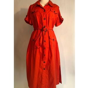 🎃🍂Vintage Fall Safari Dress